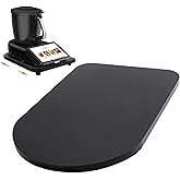 Sliding Board for Thermomix TM7, Base for Thermomix with Wheels, Fast Movement and Secure Support, Bamboo Tray Accessories fo