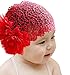 Fairy Season Baby Girls Toddler Lace Headband Hair Bow Accessories red Headwear