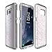 Produktbild VemMore für Samsung Galaxy S8 Hülle Durchsichtig Soft TPU [ 2 in 1] Weiche Silikon Gel Tasche Clear Case Cover Kratzfeste Ultra Dünn Slim Scratch-Resistant Schutzhülle Bumper Schale Etui mit Himmel Sterne Design Shell für Samsung Galaxy S8 - Rosa Gold