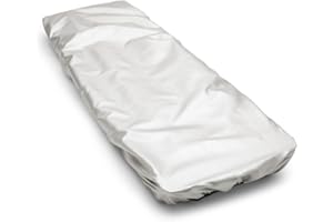 MALONEY STAGEGEAR COVERS Maloney StageGear Piano Keyboard Dust Cover for 49 Key Keyboards - Reversible Black Nylon Keeps it Free from Dust, Dirt, & Moisture; Silver Reflective Material Protects from Sun - Small Case (95728)