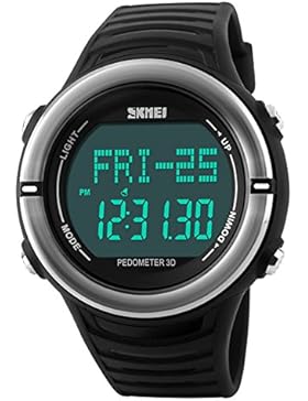 Auspicious beginning Unisex Pulsmesser, Kalorienzählsport Digitaluhr