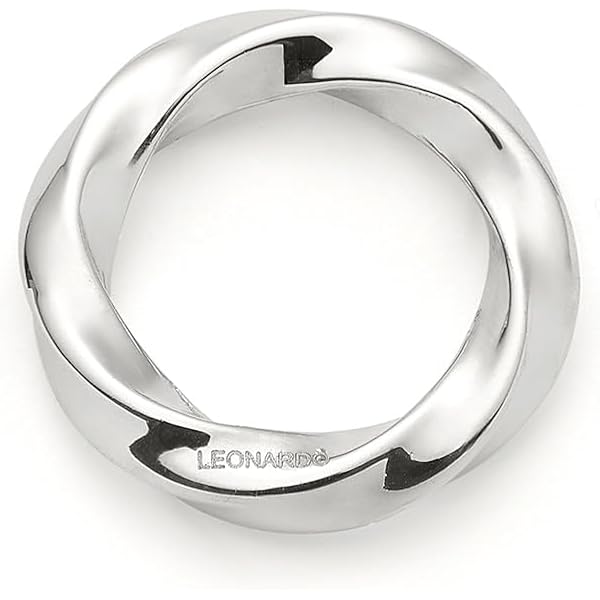 Leonardo Jewels Bracciale Donna Clip&Mix Moni 022233 In Acciaio Inox Oro - Maglie Lucide E Struttura A Cordoncino 19cm