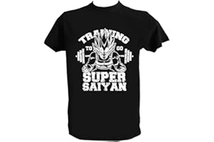 UZ Design T Shirt Training Super Sayan Allenamento Crossfit Uomo Bambino Maglietta Palestra Supereroi Goku