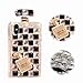 Produktbild Bling Bling iPhone XS/X Hülle, MingKun TPU Diamant Handyhülle für iPhone X/iPhone XS Case Cover Silikon Crystal Glitzer Handy Tasche Schale - Parfüm Schwarz