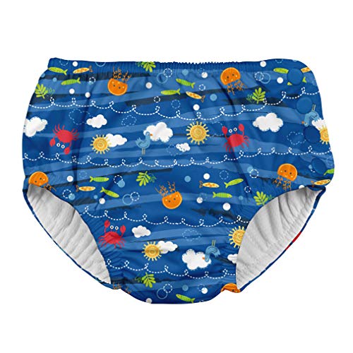 I Play IP-721157-627-43 - Pañal para nadar, niños, color azul