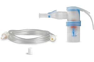 ‎PARI PARI COMPACT2 Year Pack – Set zum Austauschen für Ihr Inhalationsgerät - PARI LC SPRINT Vernebler, Filter Typ 152, Mundstück universell, Anschlussschlauch