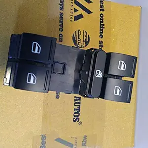 MODIFIED AUTOS POWER WINDOW SWITCH FRONT RIGHT SIIDE(DRIVER SIDE) MAIN 10PINS FOR SKODA LAURA