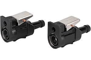 SHANRYA Connecteur de conduite de carburant pour moteur marin NITRIP 2Pcs pour 8mm hors-bord