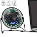 Produktbild Mini-USB-LED-Uhr Fan mit Echtzeit-Anzeige Lüfter für Laptop Notebook PC Schreibtisch Tisch Home Office Desk Fan Schwarz