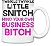 Produktbild Twinkle Twinkle Little Snitch Funny Slogan Kaffee Becher