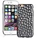 Produktbild SMART LEGEND iPhone 6/ iPhone 6S Weiche Silikon Hülle TPU Bumper Handyhülle Schwarz Muster Schutzhülle Backcover Crystal Kirstall Clear Etui Ultra Slim Design Glatt Weich Handytasche Soft Case Silicon Protective Cover Flexible Dünne zurück Schale