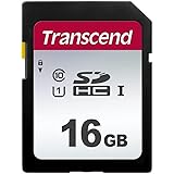 Transcend Ts16Gsdc300S-E Scheda di Memoria Sdhc da 16 Gb, Imballaggio Apertura Facile, 300S, Standard