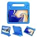 Produktbild NEWSTYLE Tab S4 10.5 2018 Hülle mit S Pen Halter,Superleicht Kinder Schutzhülle mit umwandelbarer Handgriff Handle/Standfunktion für Galaxy Tab S4 10.5" (SM-T830/SM-T835/SM-T837) 2018 - Blau