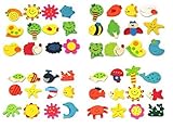 Cute encantadora madera animales de dibujos animados imán tomar más diversión a su familia.