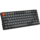 Keychron K2 Max%75 RGB T&uuml;rk&ccedil;e Red Switch Kablosuz Al&uuml;minyum &Ccedil;er&ccedil;eve Karbon Siyah Mekanik Klavye