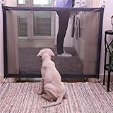  JAUTO Escaleras.  Barrera de Seguridad  para Puertas y escaleras de 110 - 180 cm  Altura 70 cm  - Estor Escaleras de Puerta Puerta - Estor  para Bebés, Diseño de Perros y Gatos