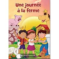 Livre enfants personnalisé "Une journée à la ferme" relié à la main - idée cadeau - roman - livre interactif - made in France - fait main