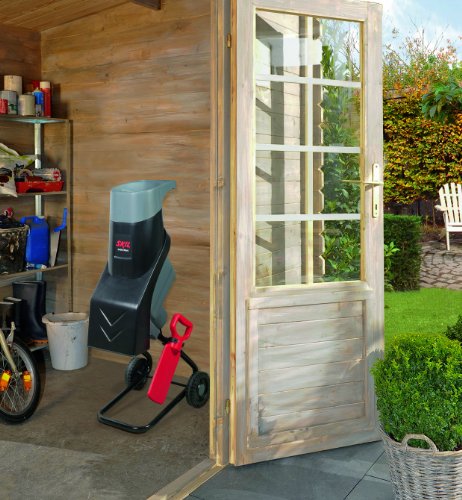 Skil Häcksler Urban Series 0770 AA, Karton (2.400 W, max. Ø 38 mm, +Fangsack +Stopfer, Easy Storage) - 6