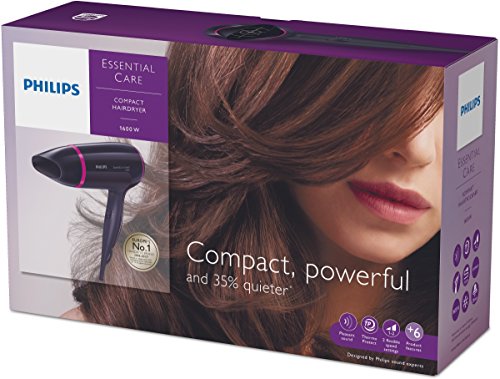 Philips EssentialCare Kompakt-Haartrockner BHD002/00, 1600 Watt, violett - 7