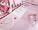 Enchanted Pink Quality Cot Bumper & Cot Quilt Set Great Value