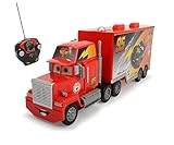 disney cars tomica truck hauler carry case Con luz y sonido Cars - Juguete camión con luz y Sonido, Color Negro (Dickie 3089002)