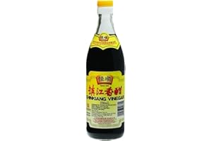 BOWLTIFUL Hengshun Chinkiang Rice Vinegar 550ml - Ideal for Dumplings Dipping & Seasoning