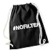 Produktbild No Filter Gymsack Black Certified Freak