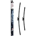 Bosch Wiper Blade Aerotwin A426S, Length: 650mm/475mm – Set of Front Wiper Blades - Only for Left-Hand Drive (EU)