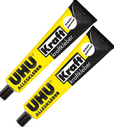 Preisvergleich Produktbild 2 x UHU Alleskleber kraftkleber transparent 125g