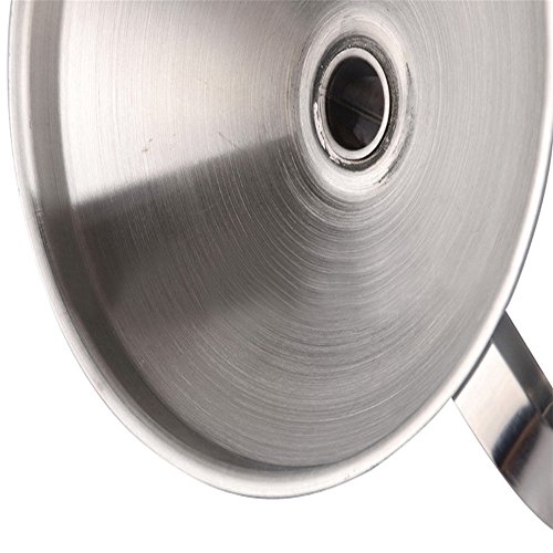 Küche Edelstahl Trichter mit abnehmbarem Sieb groß breit Mund Kochen Tools Küche Bar Zubehör - 4
