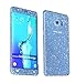 Heartly Sparking Bling Glitter Crystal Diamond Protective Film Whole Body Phone Skin Sticker For Samsung Galaxy S7 Edge - Light Blue RS.349.00