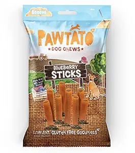 Benevo Vegetarian Pawtato Sticks with Blueberry 120g (Pack of Two)