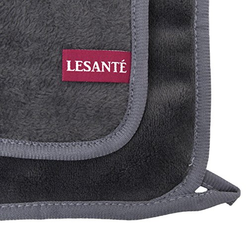 Hochwertiges Mikrofaser Make-Up Entferner Tuch | wiederverwendbar & ultrafein | funktioniert nur mit Wasser | hypoallergenes Abschminktuch | 2er Set Gesichtsreinigungstuch | 21x21cm - 4