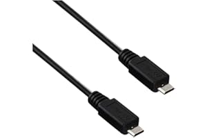 AKYGA Micro USB B Stecker auf B Stecker 2.0 Kabel Verlängerungskabel 1.8 m