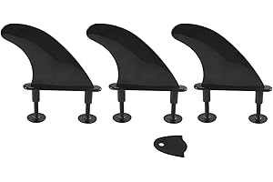 Hopbucan Surfboard Fin Kits Soft Top Surfboard Fins Foam Surf Boards Accessories for Surfing Enthusiasts