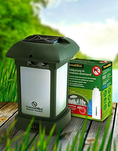 ThermaCell Paket "Party" 60 Std. Mückenschutz im Set inkl. Camping Laterne MR-9L und Nachfüllpack R-4