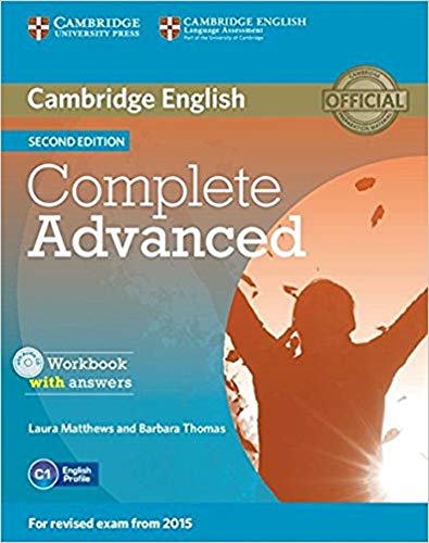 Complete advanced workbook with answers with audio cd second edition