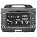 Produktbild witson® für Kia Sportage 2011 2012 2013 2014 INDASH DVD player mit GPS Sat Nav Navigation Digital HD Kapazitive Touchscreen/iPod Steuerung/integrierter Bluetooth Hands-free/Lenkradfernbedienung
