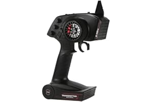 GoolRC AUSTAR AX5S 3 Channel RC Transmitter, 2.4GHz AFHS Radio System Transmitter with AX5 Receiver for RC Car RC Boat