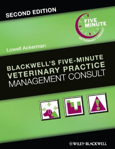 Blackwell's Five-Minute Veterinary Practice Management Consult by (2013-10-28)