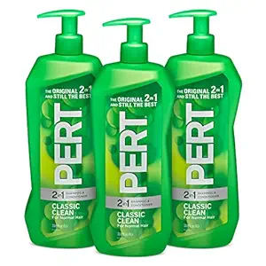 Pert Classic Clean 2 in 1 Shampoo and Conditioner, 33.8 Ounce (Pack of 3)