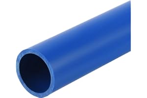 QUARKZMAN Tube Rond Rigide en PVC Tubes 16mm ID 20mm OD 350mm Bleu pour Manchon de Câble pour Tuyaux d'Eau