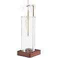 Sagreeny Incense Holder for Sticks, Wood & Metal, Anti-Ash, Mess-Free, Meditation & Yoga Room Decor