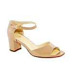 Lady Raffy sandalo in vernice color noce