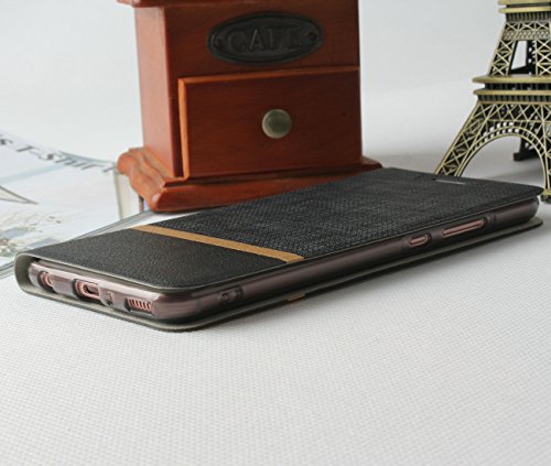 Lively Life Huawei P10 Plus h  lle     Premium Luxuri  s PU lederh  lle Vollst  ndigen Schutz   Kreditkartenfach  Folio Flip Brieftasche Schutzh  lle 