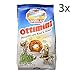 Produktbild 3x Divella Ottimini riso e mais biscuits mit Reis und Mais Italien cookies 400g