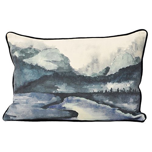 Riva Paoletti Kielder Cushion Covers, Ink, 35 x 50 cm