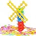 KF650 DIY Interlocking Toys Snowflakes Gear Connector Building Puzzle Play Set - Great for 3 years old Baby Toddlers kids - Preschool Educational Learning Engineering Game (Package in Bag 120Pcs)