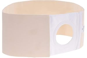 BETUED Ceinture de stomie unisexe, bandage de stomie abdominale post-colostomie pour bandage de la peau avec bandage respirant (XL)