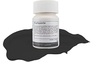 PHD DD Composite Farbpaste 100g schwarz RAL 9005 Pigment hochkonzentriert für Kunstharze Epoxidharz Resin Polyesterharz Gießharz farbintensiv deckend